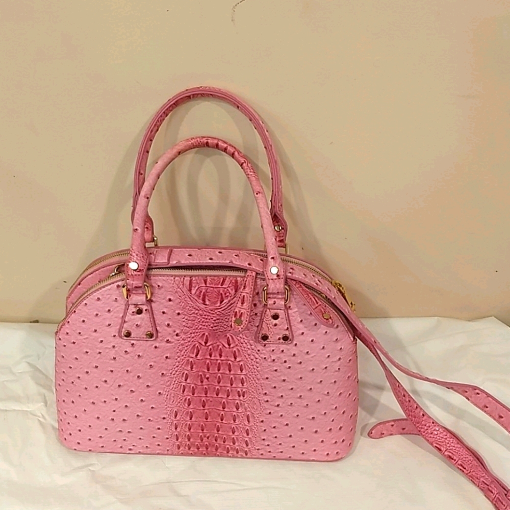 Ostrich Vegan Handbag NWOT
